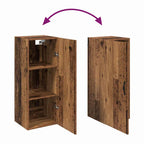Armario de pared Madera Vieja 34,5 x 34 x 90 cm