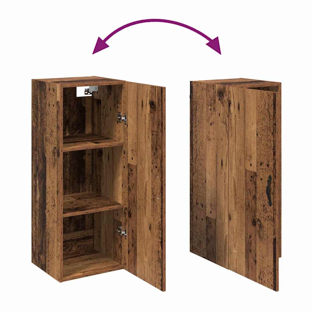 Armario de pared Madera Vieja 34,5 x 34 x 90 cm