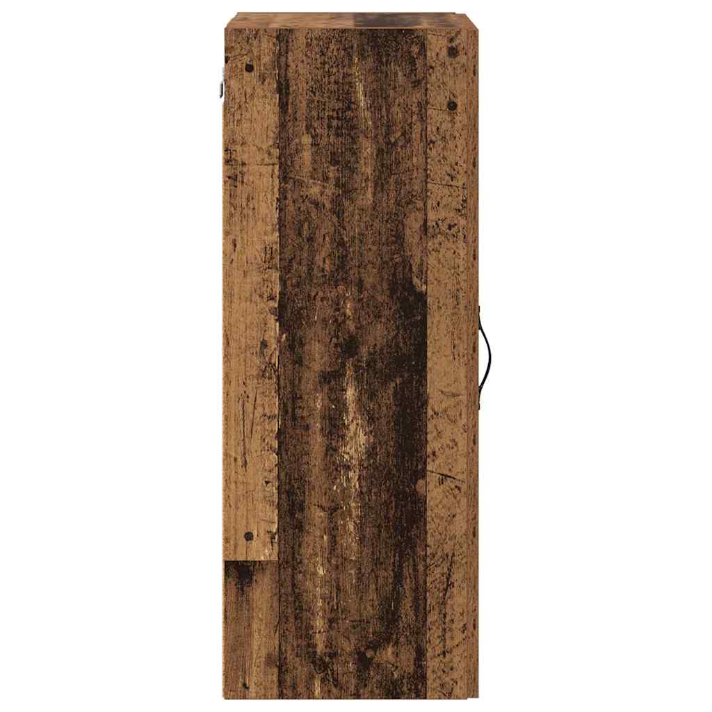 Armario de pared Madera Vieja 34,5 x 34 x 90 cm
