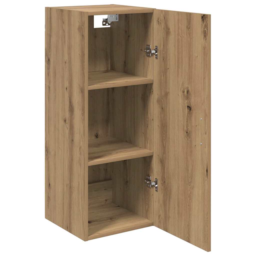 Armario de pared Roble artesanal 34,5 x 34 x 90 cm