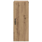Armario de pared Roble artesanal 34,5 x 34 x 90 cm