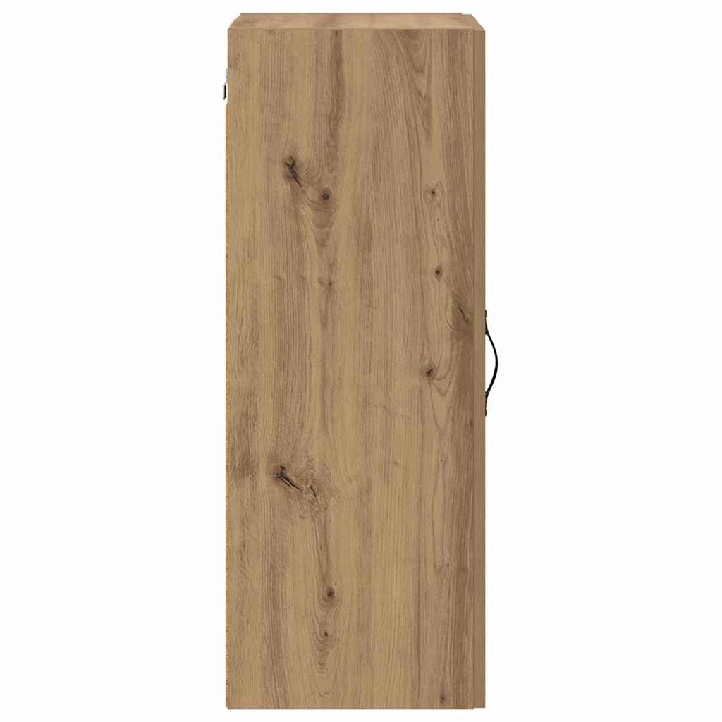 Armario de pared Roble artesanal 34,5 x 34 x 90 cm