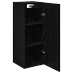 Armario de pared Roble Negro 34,5 x 34 x 90 cm