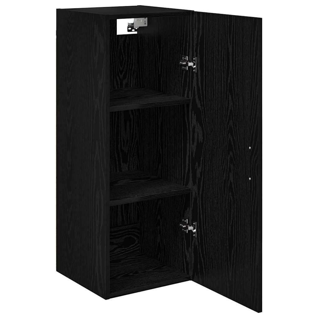 Armario de pared Roble Negro 34,5 x 34 x 90 cm