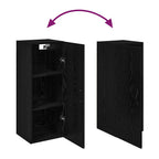Armario de pared Roble Negro 34,5 x 34 x 90 cm