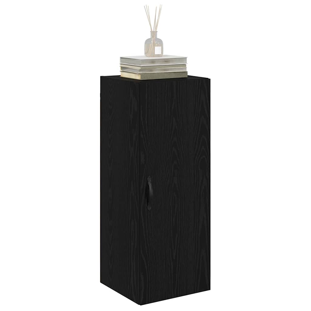 Armario de pared Roble Negro 34,5 x 34 x 90 cm