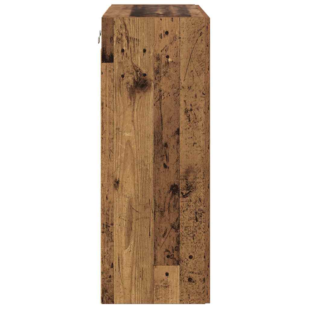 Armario de pared Madera Vieja 69,5 x 34 x 90 cm