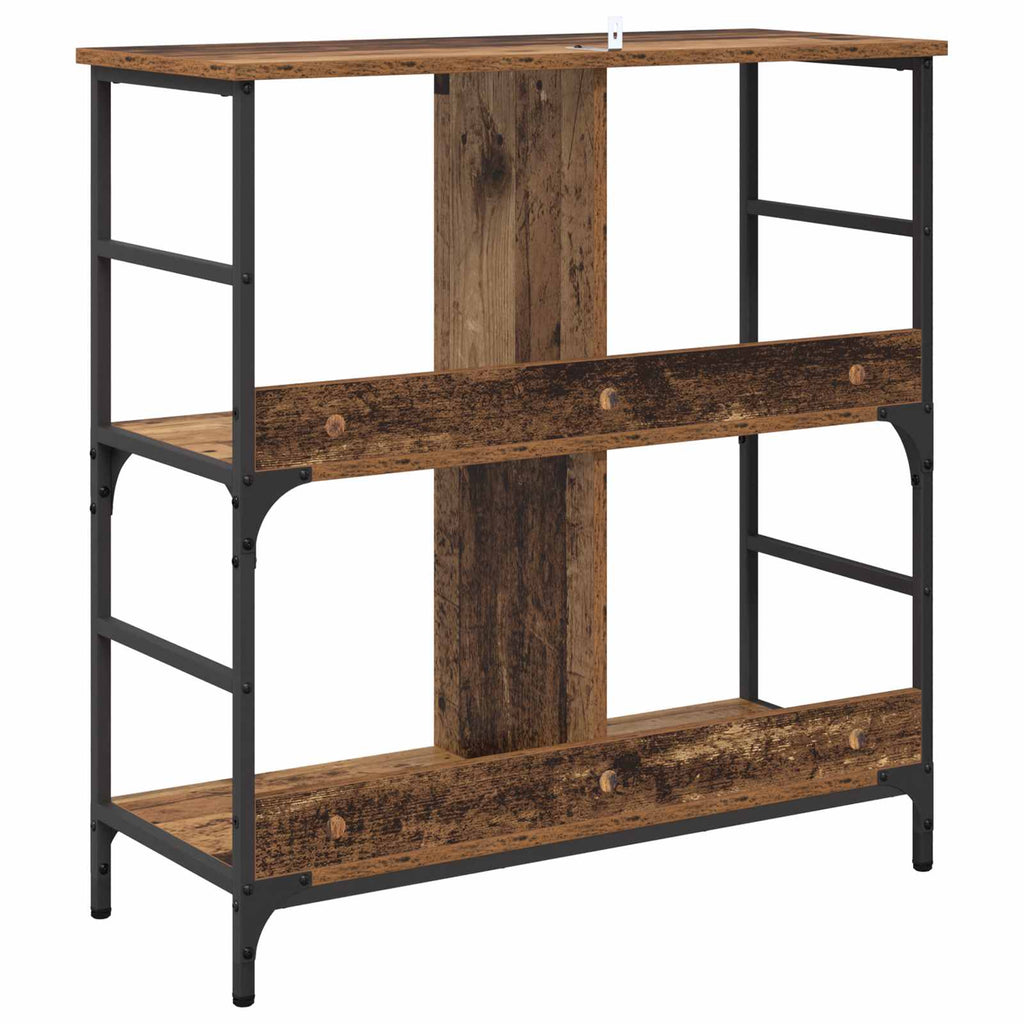 Estante de libros Madera vieja 78.5 x 33 x 82 cm