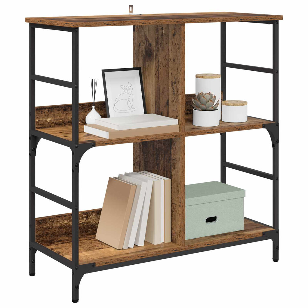Estante de libros Madera vieja 78.5 x 33 x 82 cm