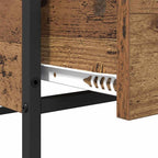 Mesa de Café con cajón Madera envejecida 100 x 51 x 45 cm