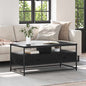 Coffee Table with Drawer Distressed Wood 100 x 51 x 45 cm
