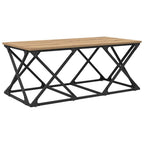 Mesa de Café Roble artesanal 100 x 49 x 40 cm