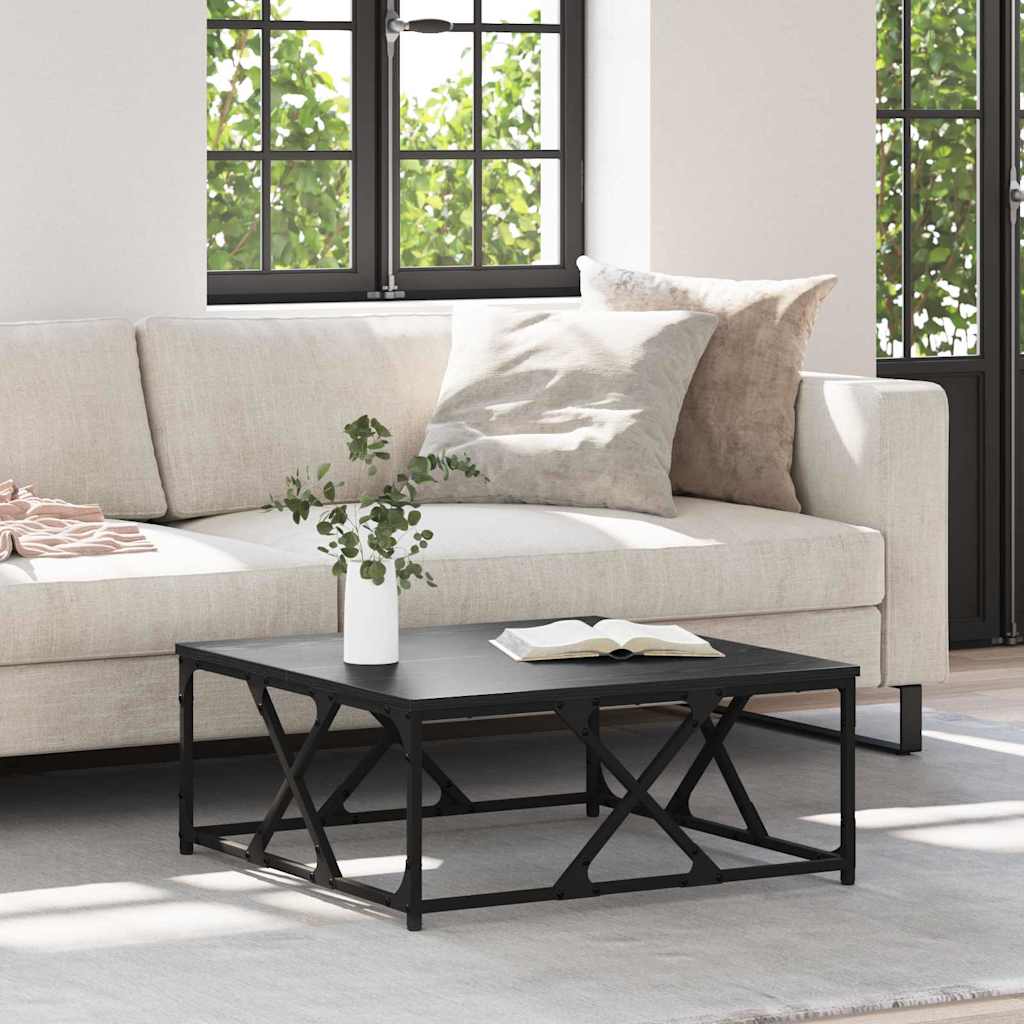 Aged Wood Coffee Table 100 x 100 x 40 cm