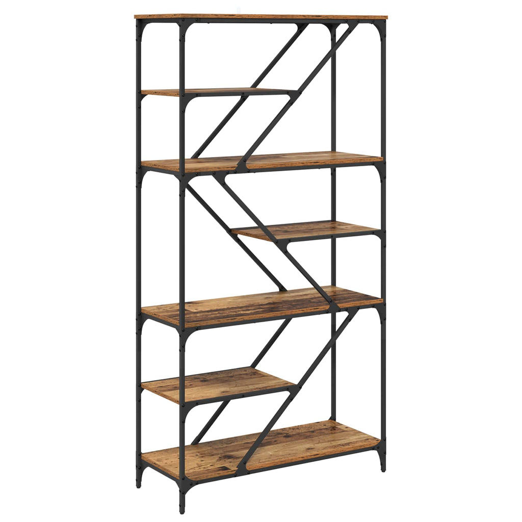 Estante de libros Madera Vieja 91 x 36 x 176 cm