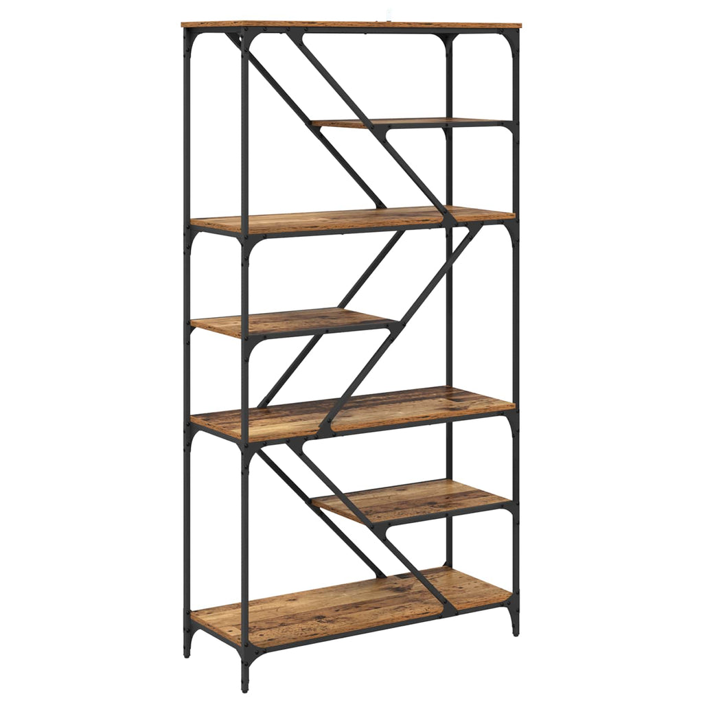 Estante de libros Madera Vieja 91 x 36 x 176 cm