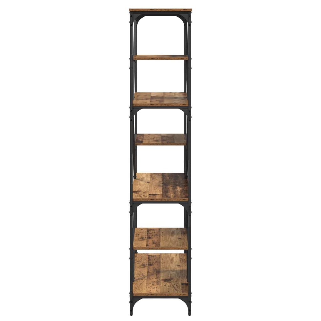 Estante de libros Madera Vieja 91 x 36 x 176 cm