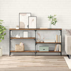 Mesa Consola con estante Madera vieja 150 x 29 x 76,5 cm