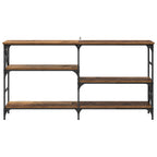 Mesa Consola con estante Madera vieja 150 x 29 x 76,5 cm
