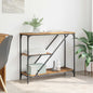Mesa Consola Madeira Velha 88,5 x 30 x 75 cm