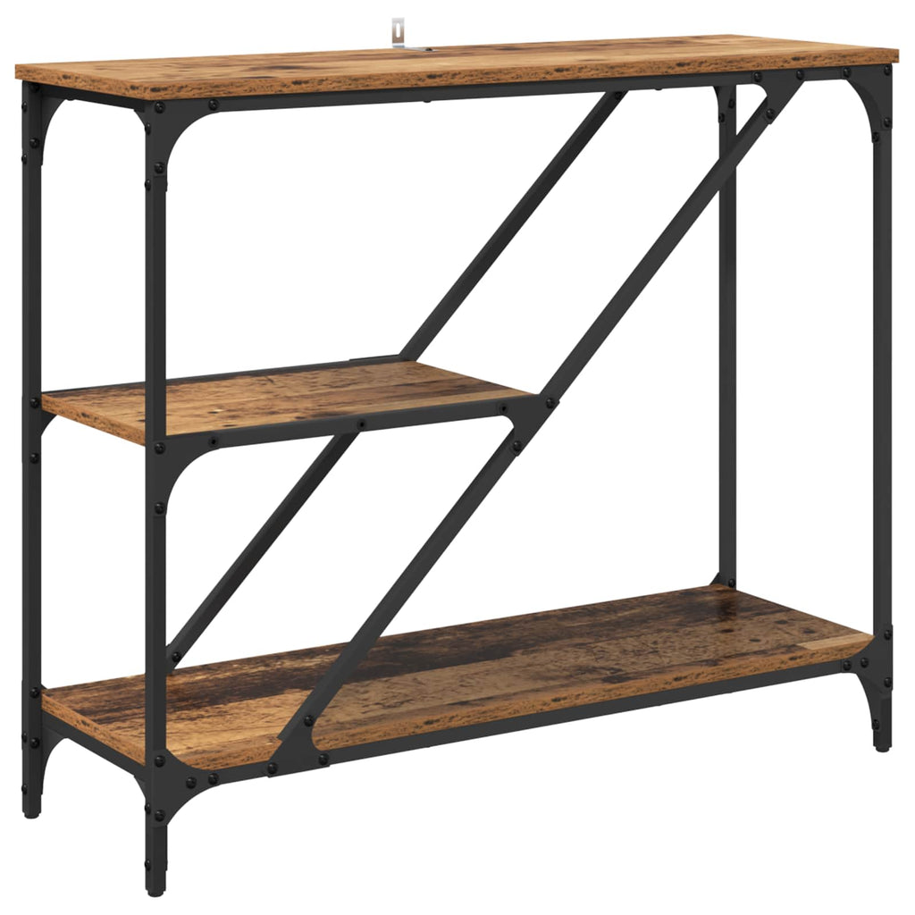 Mesa Consola Madera Vieja 88,5 x 30 x 75 cm