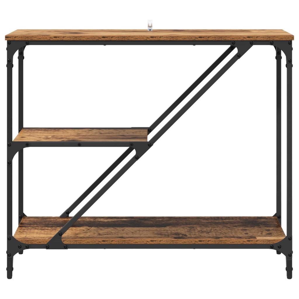 Mesa Consola Madera Vieja 88,5 x 30 x 75 cm