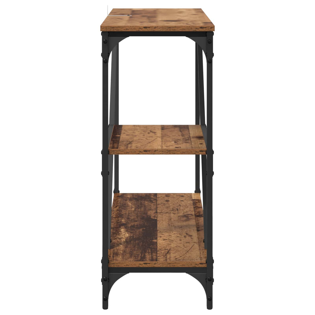 Mesa Consola Madera Vieja 88,5 x 30 x 75 cm