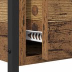 Mesa Consola con cajón Madera Vieja 100 x 39 x 78,5 cm