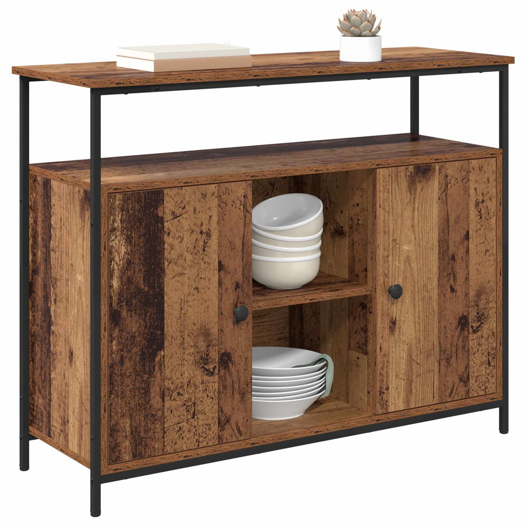 Vitrina Madera Vieja 100 x 35 x 80 cm Madera contrachapada