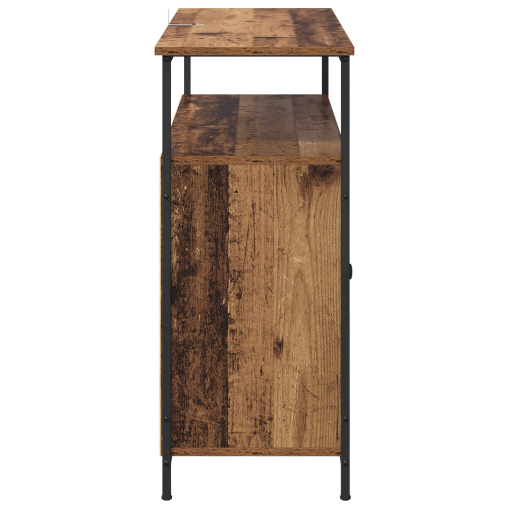 Vitrina Madera Vieja 100 x 35 x 80 cm Madera contrachapada