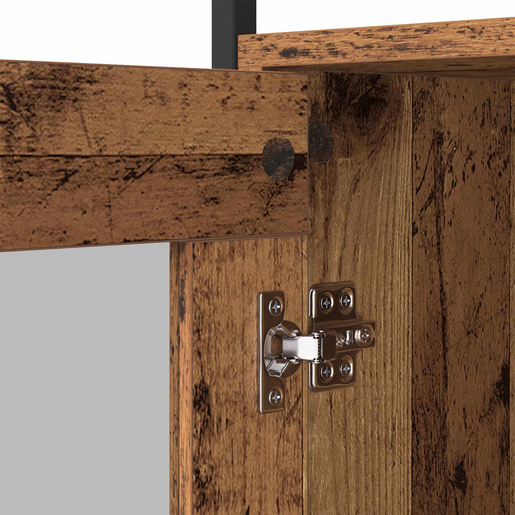 Vitrina Madera Vieja 100 x 35 x 80 cm Madera contrachapada