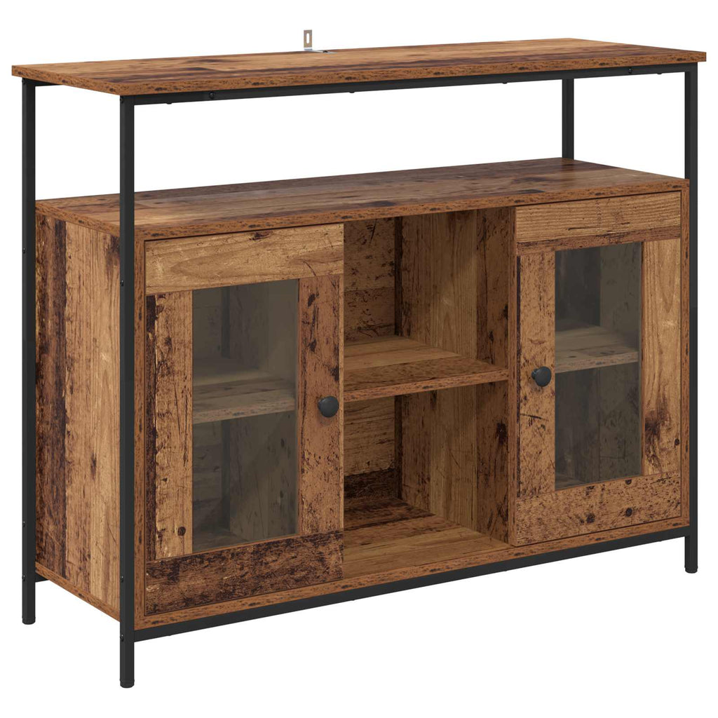 Vitrina Madera Vieja 100 x 35 x 80 cm Madera contrachapada