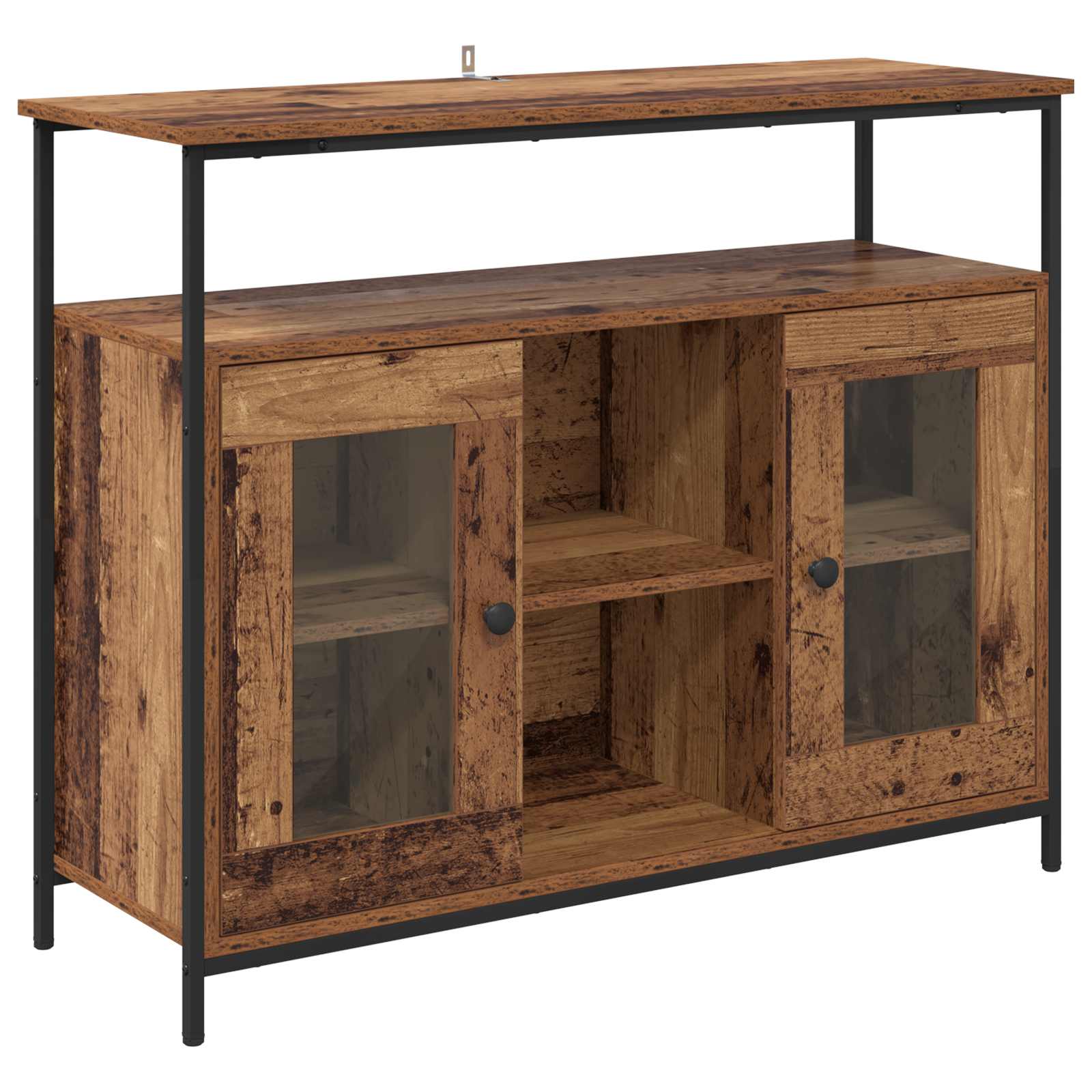 Vitrina Madera Vieja 100 x 35 x 80 cm Madera contrachapada