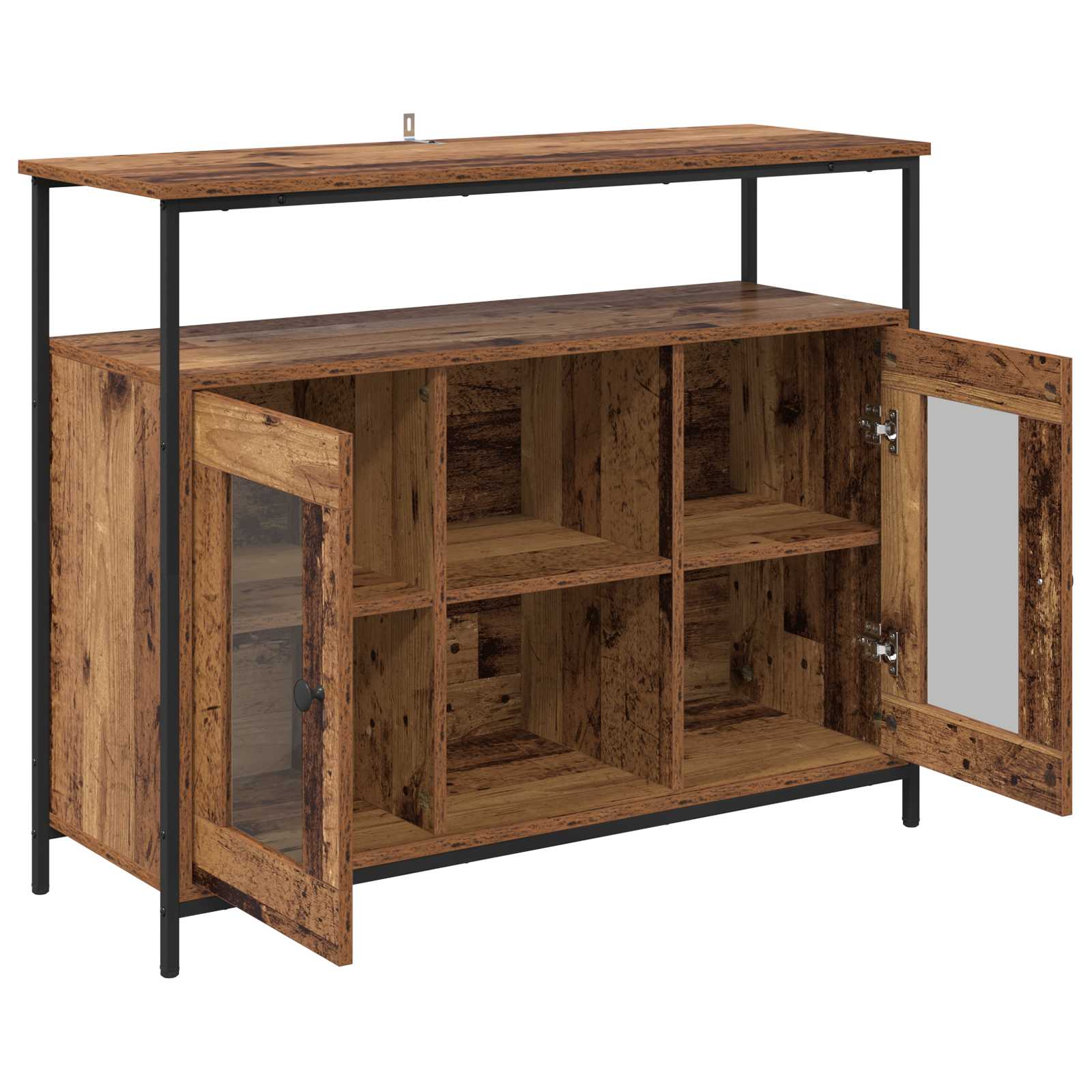 Vitrina Madera Vieja 100 x 35 x 80 cm Madera contrachapada