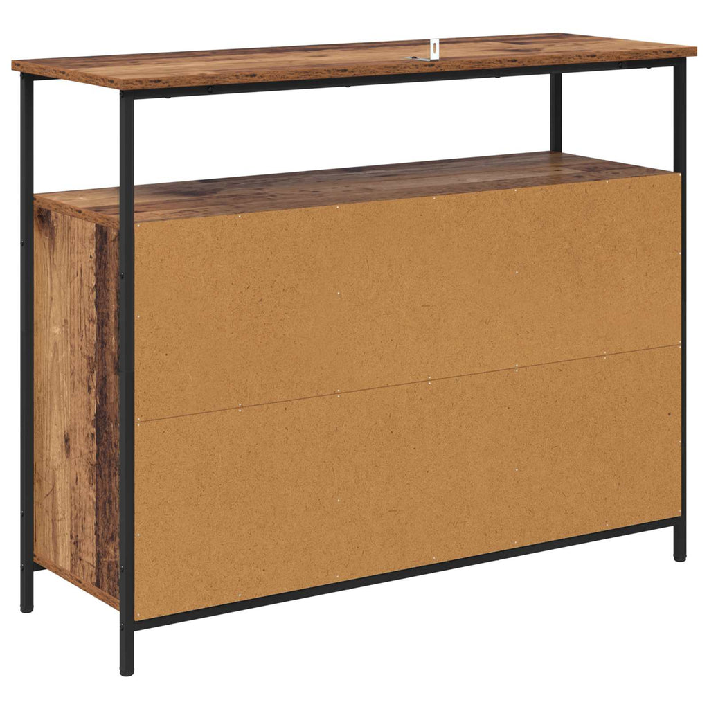 Vitrina Madera Vieja 100 x 35 x 80 cm Madera contrachapada