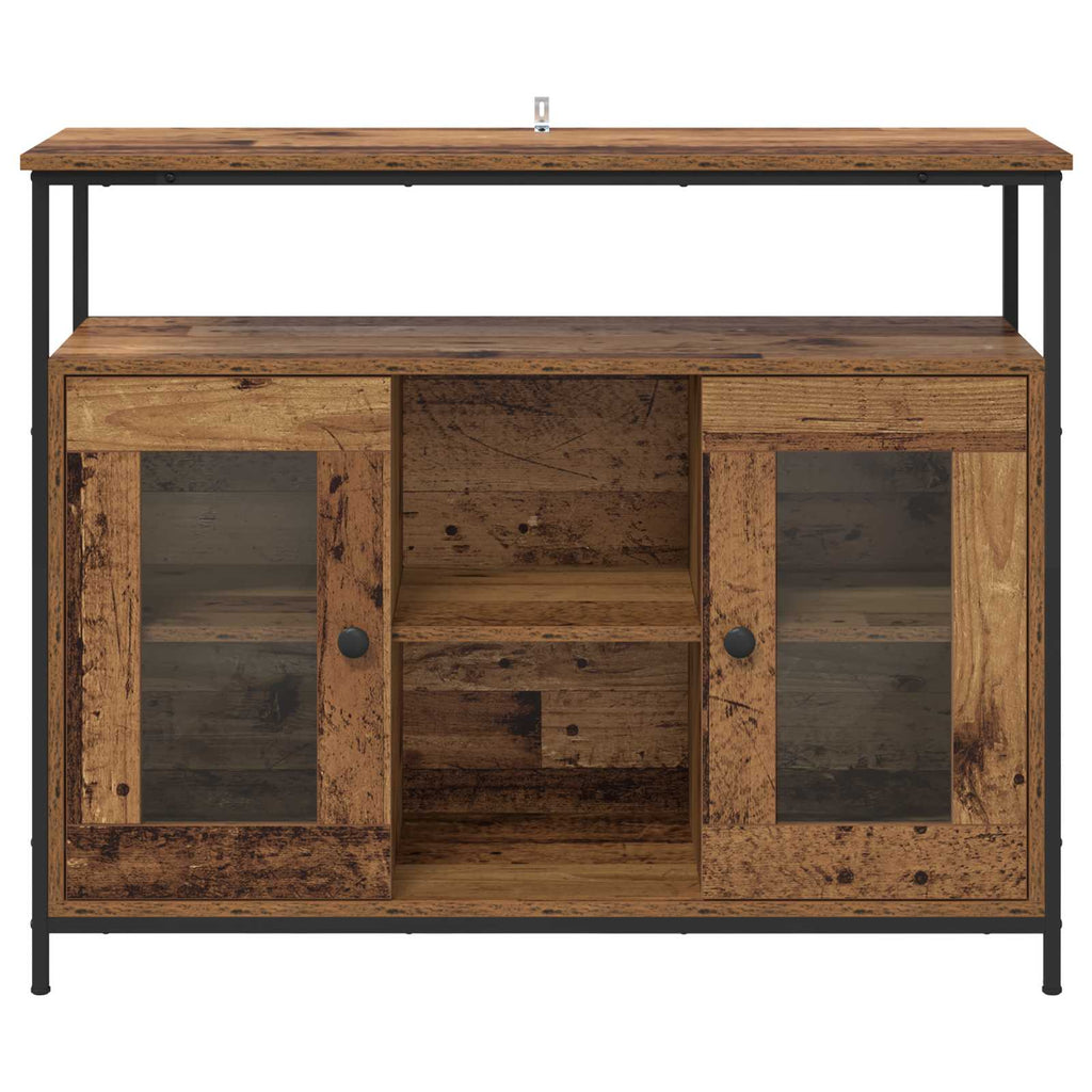Vitrina Madera Vieja 100 x 35 x 80 cm Madera contrachapada