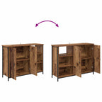 Vitrina Madera Vieja 100 x 33 x 75 cm Madera contrachapada