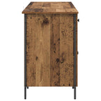 Escritorio de Computadora Madera Vieja 131 x 48 x 75 cm