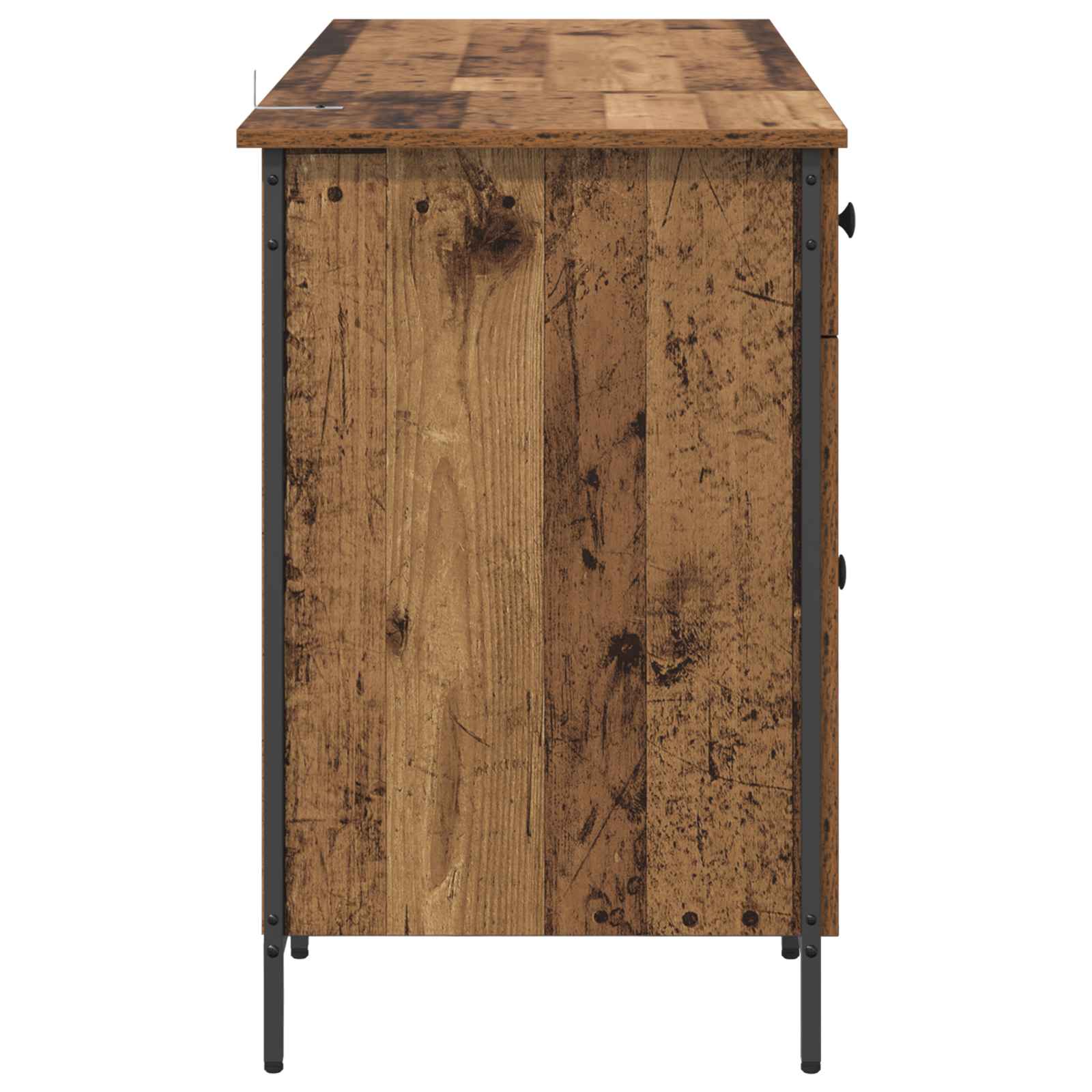 Escritorio de Computadora Madera Vieja 131 x 48 x 75 cm