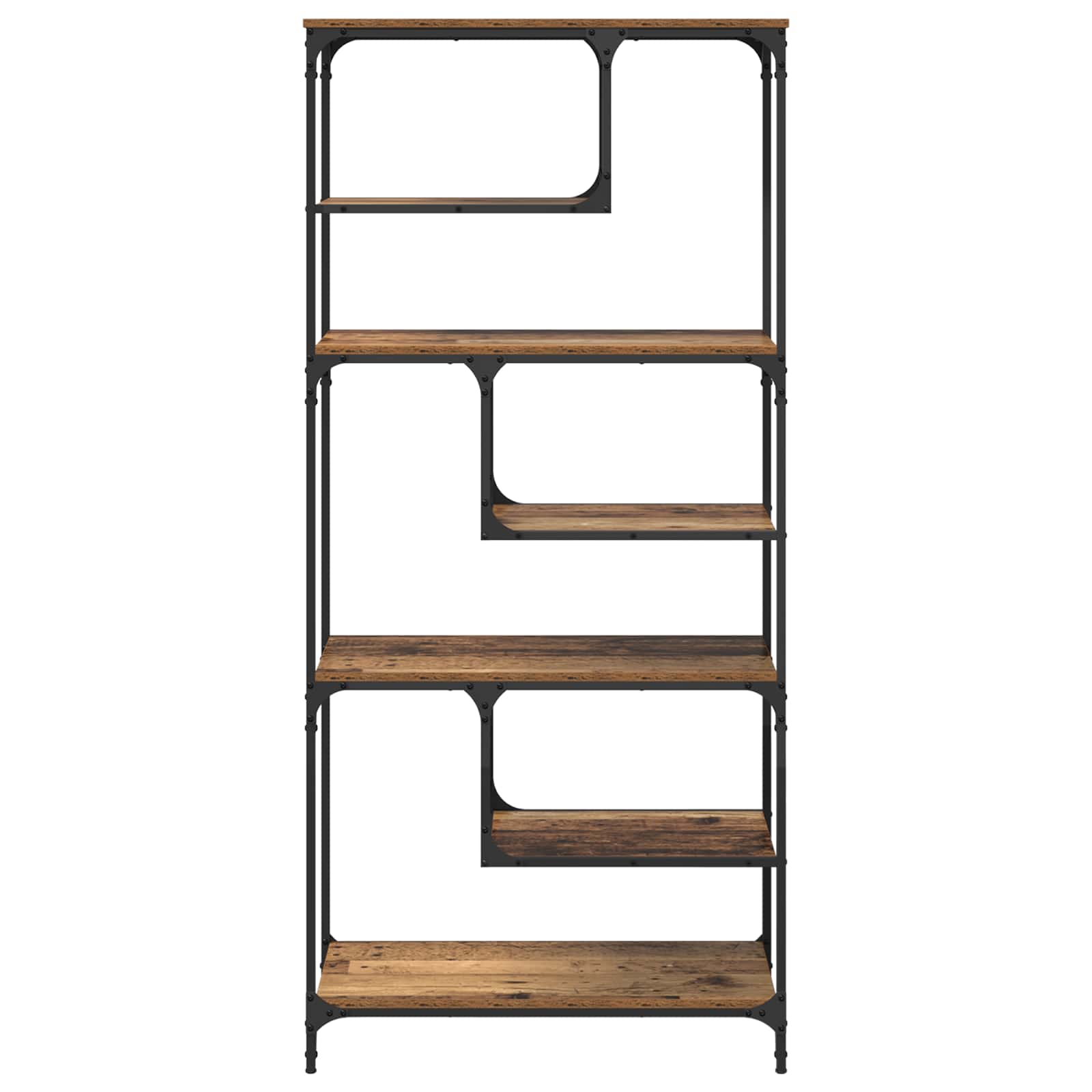 Estantería Madera vieja 81 x 36 x 176 cm Madera contrachapada