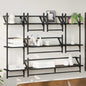Conjunto de estantes de pared con estante 6 pcs Madera Vieja