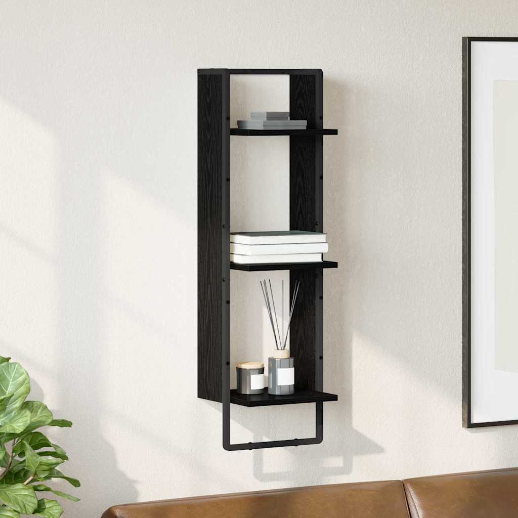 Wall shelf with shelf Old Wood 30 x 25 x 100 cm