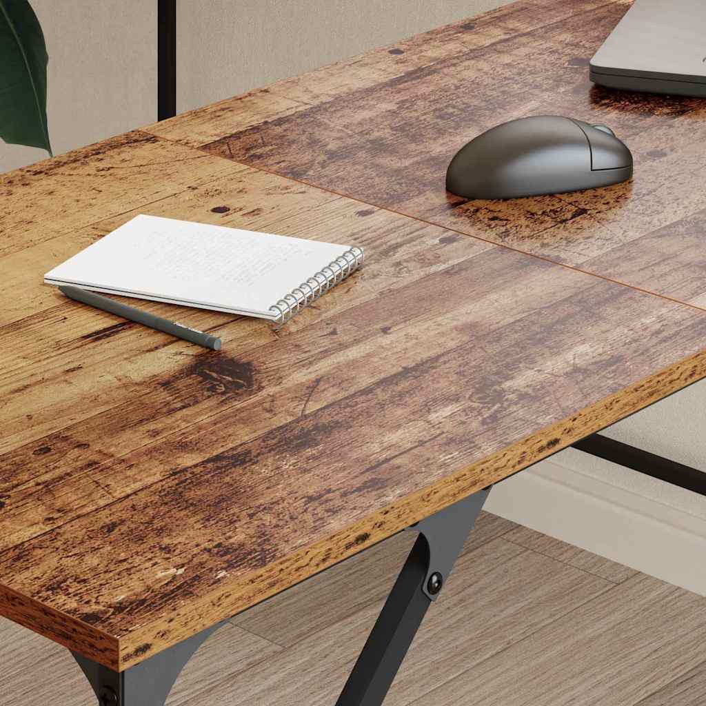 Escritorio Madera Vieja 149 x 149 x 75 cm Madera contrachapada