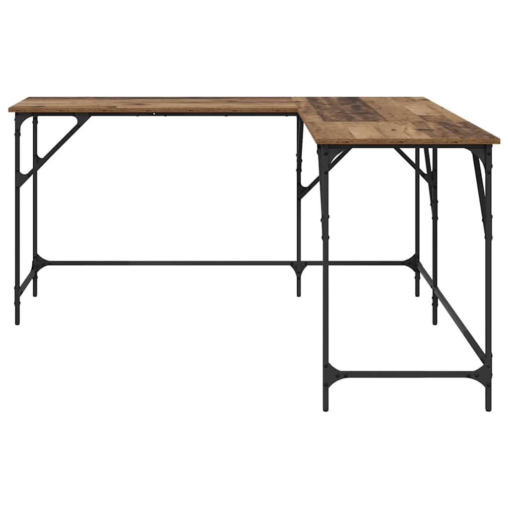 Escritorio Madera Vieja 149 x 149 x 75 cm Madera contrachapada