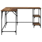 Escritorio Madera Vieja 139 x 139 x 75 cm Madera contrachapada