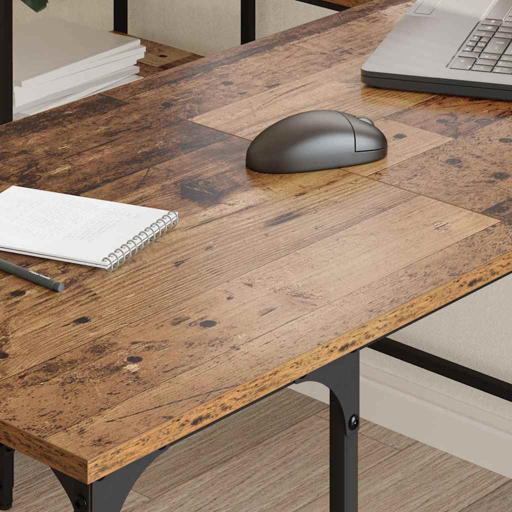 Escritorio Madera Vieja 139 x 139 x 75 cm Madera contrachapada