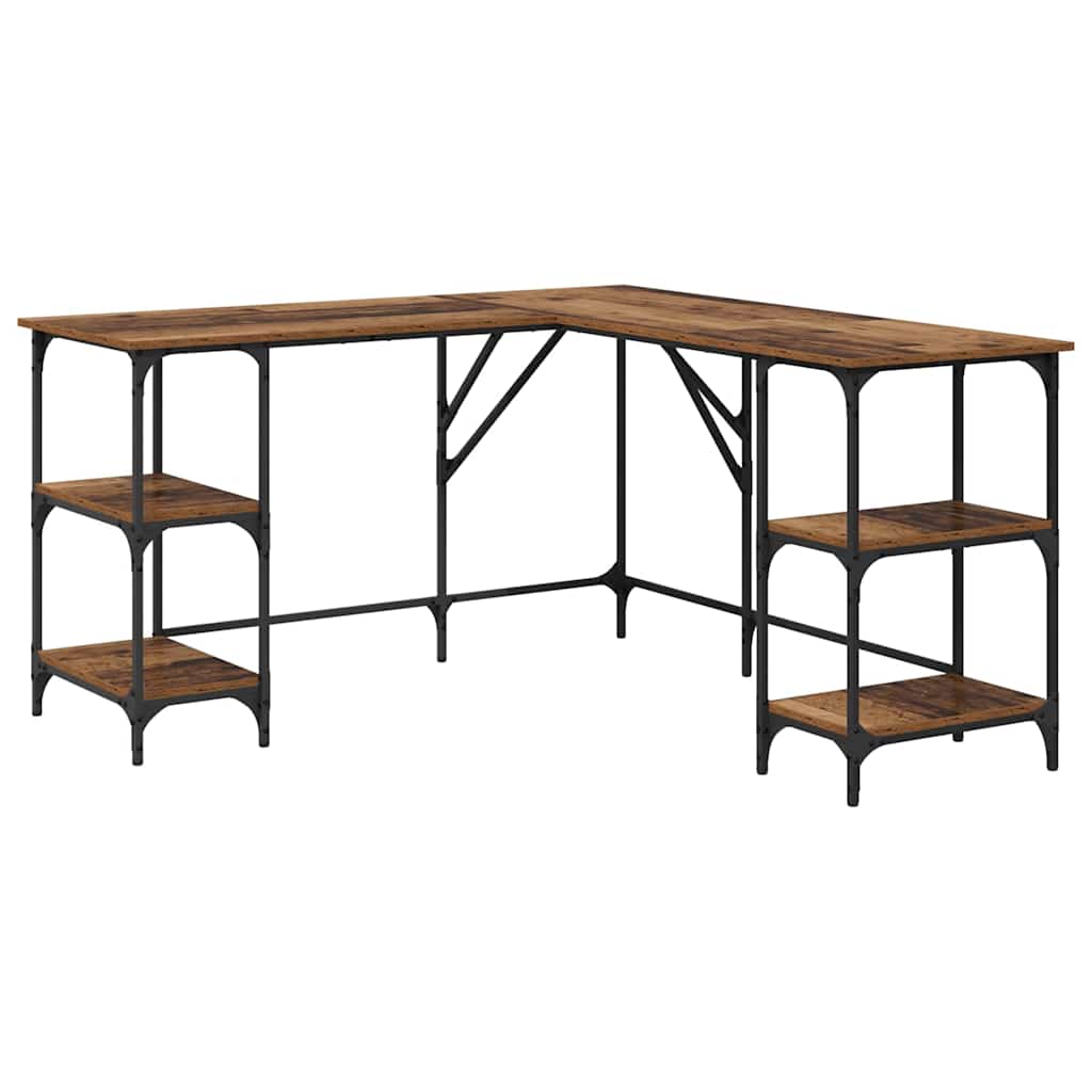 Escritorio Madera Vieja 139 x 139 x 75 cm Madera contrachapada