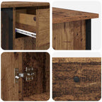 Escritorio Madera Vieja 141 x 141 x 75 cm Madera contrachapada