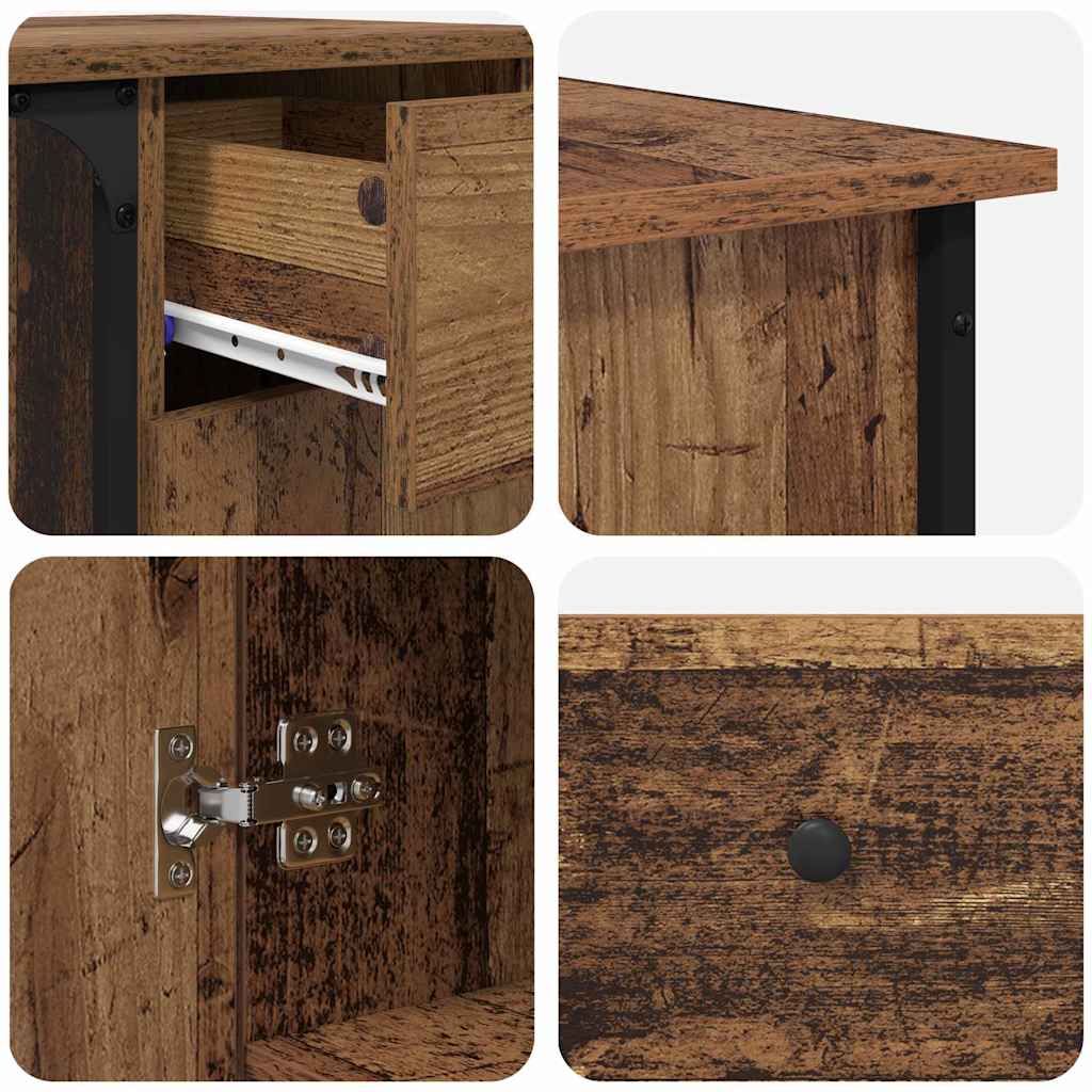 Escritorio Madera Vieja 141 x 141 x 75 cm Madera contrachapada