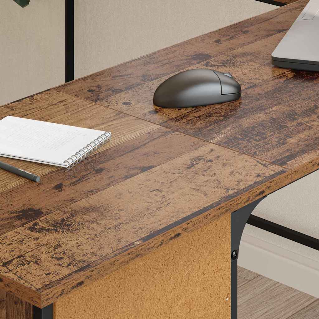 Escritorio Madera Vieja 141 x 141 x 75 cm Madera contrachapada