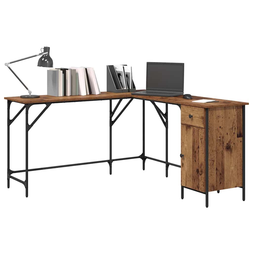 Escritorio Madera Vieja 141 x 141 x 75 cm Madera contrachapada